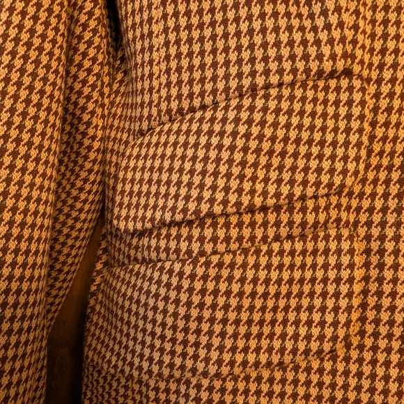 Rag & Bone Slade Pink Ponte Houndstooth Plaid Blazer - Picture 7 of 15